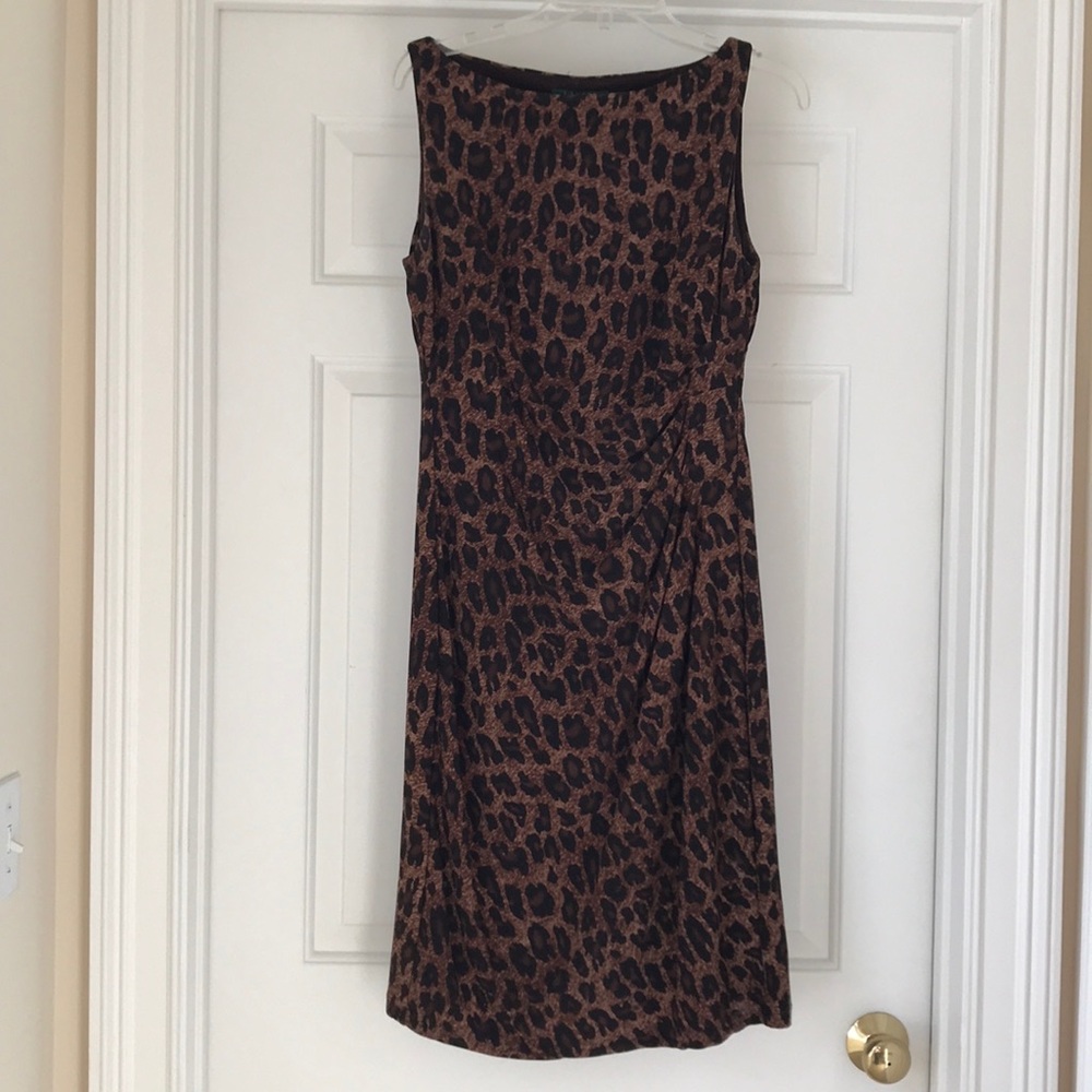 Lauren Ralph Lauren dress, Size 8, leopard print